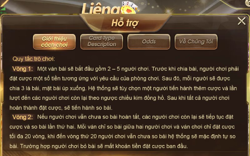 Chia sẻ cách chơi Liêng tại FB68