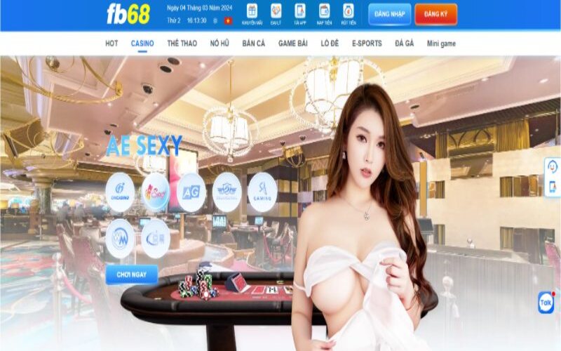 Ưu điểm khi chơi cá cược tại sảnh FB68 casino