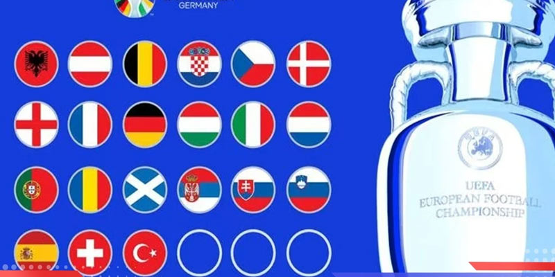 Euro 2024 bao nhiêu đội tham dự?